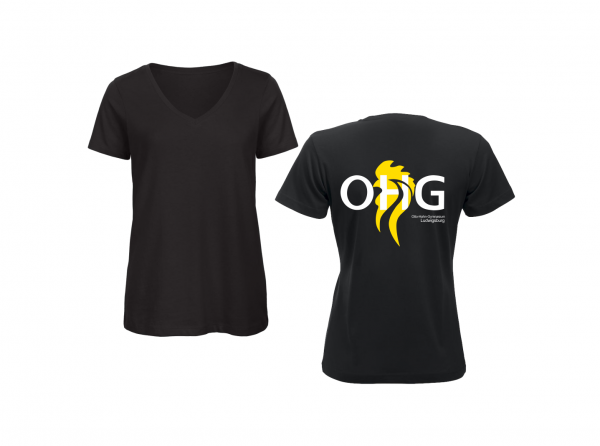 OHG - Schülerinnen T-Shirt (Tailliert) schwarz