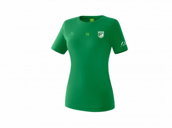 WarmUp-Shirt Damen Baumwolle